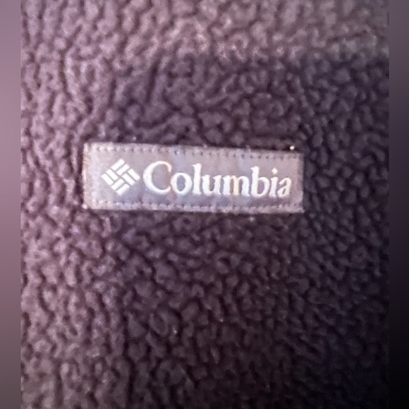 Columbia Black Fleece Jacket Size Large - Picture 6 of 11